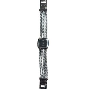Silver Chain Bracelet Watch